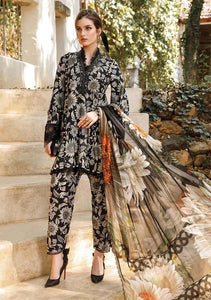 Digital Printed 3 Piece Swiss Lawn With Silk Dupatta MK 17