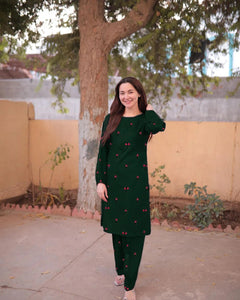 Hania Amir Embroidered 2 Piece - Pure Lawn MK 19