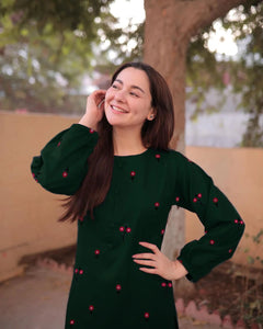 Hania Amir Embroidered 2 Piece - Pure Lawn MK 19