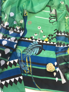 Digital Printed 3 Piece Swiss Lawn With Silk Dupatta - MK 27