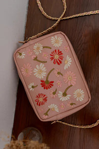 Embroidered Charm Beige