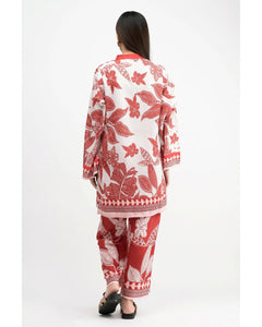 Unstitch Printed Swiss lawn 03 PCS - MZ
