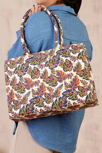 Leafy Charm Tote Bag